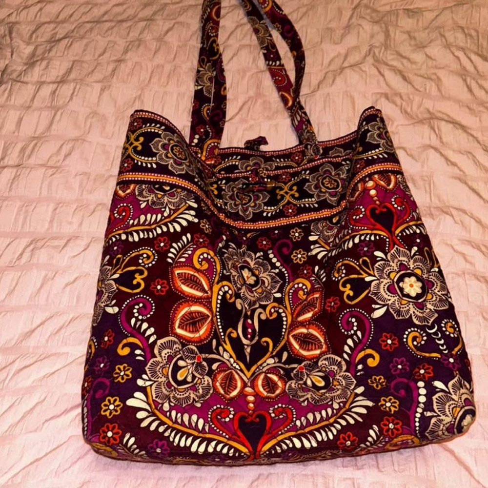 Vera Bradley Safari Sunset Tote Bag